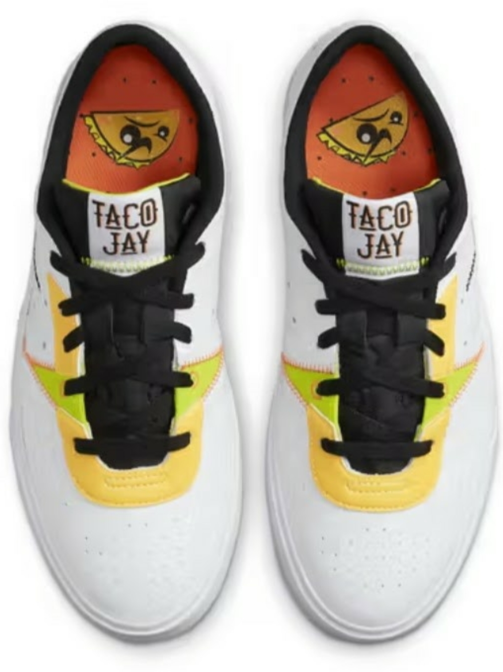 Jordan Series Tatum PE Taco Jay White Low Top Sneakers Size 9.5